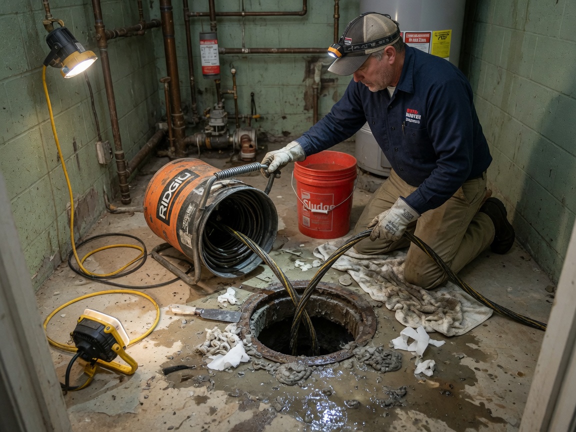 Drain Cleaning in Downtown Englewood